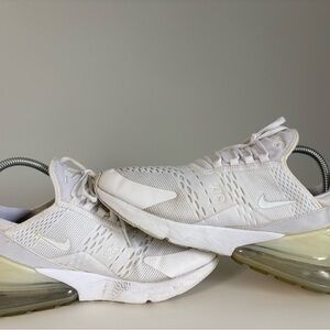 🔥 Nike Air Max 270 "Triple White" | Iconic Streetwear Sneakers 7Y